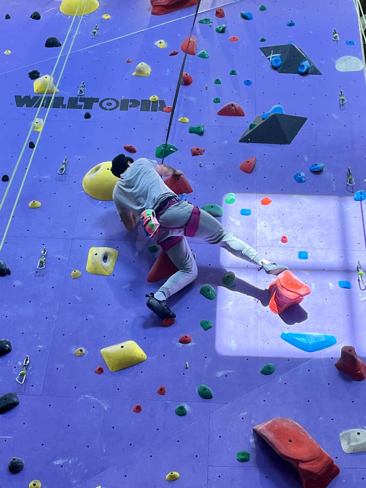 Learning To Love Failure -Through Rock Climbing